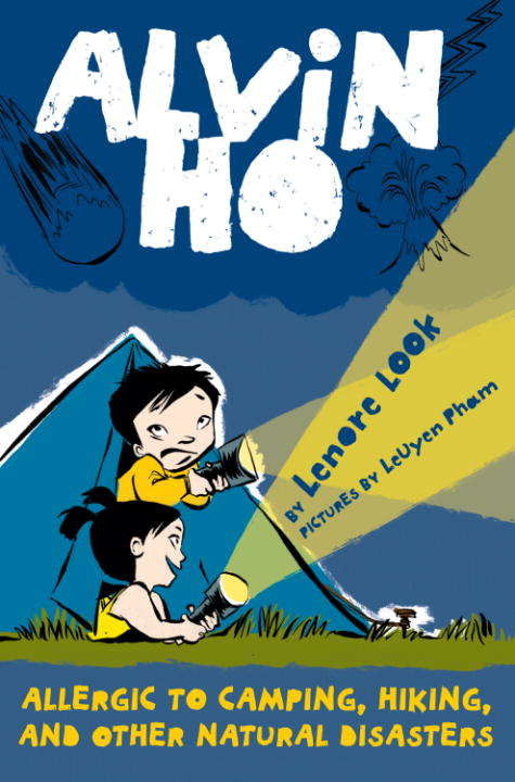 Book cover of Alvin Ho: Allergic to Camping, Hiking, and Other Natural Disasters (Alvin Ho #2)