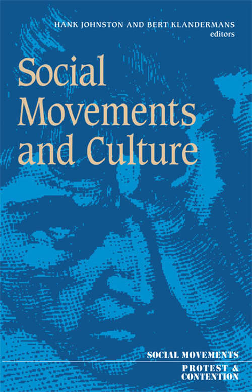 Social Movements And Culture (Social Movements, Protest, And Contention Ser. #Vol. 4)