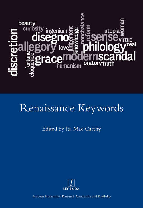 Book cover of Renaissance Keywords