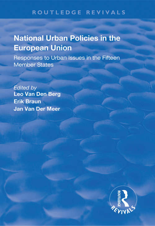 National Urban Policies in the European Union (Routledge Revivals)