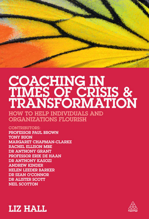 Book cover of Coaching in Times of Crisis and Transformation