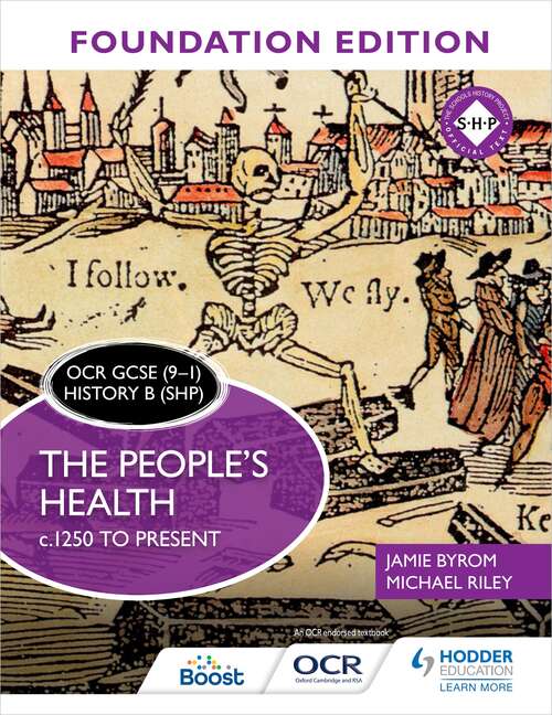 Book cover of OCR GCSE (91) History B (SHP) Foundation Edition: The Peoples Health c.1250 to present