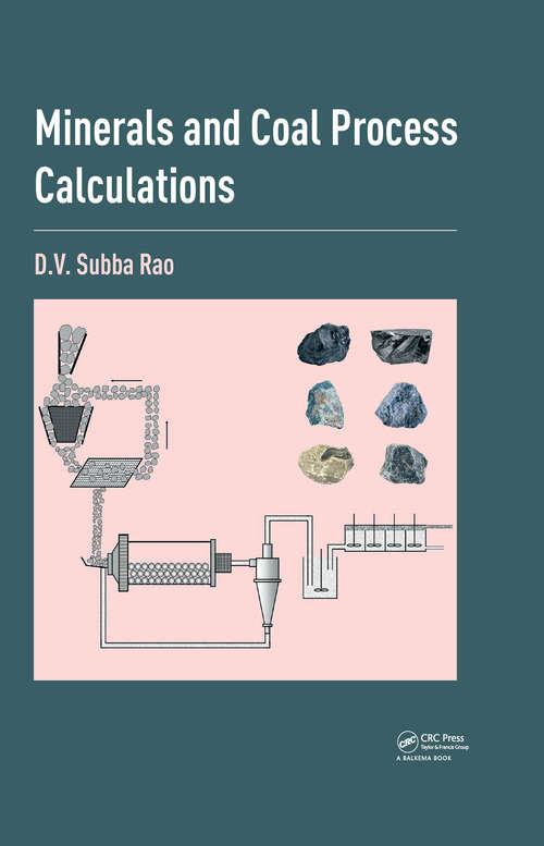 Book cover of Minerals and Coal Process Calculations