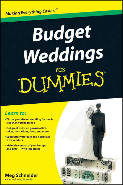 Book cover of Budget Weddings For Dummies
