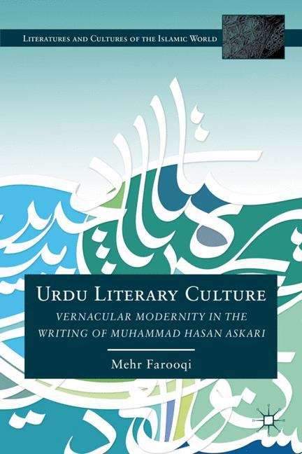 Book cover of Urdu Literary Culture
