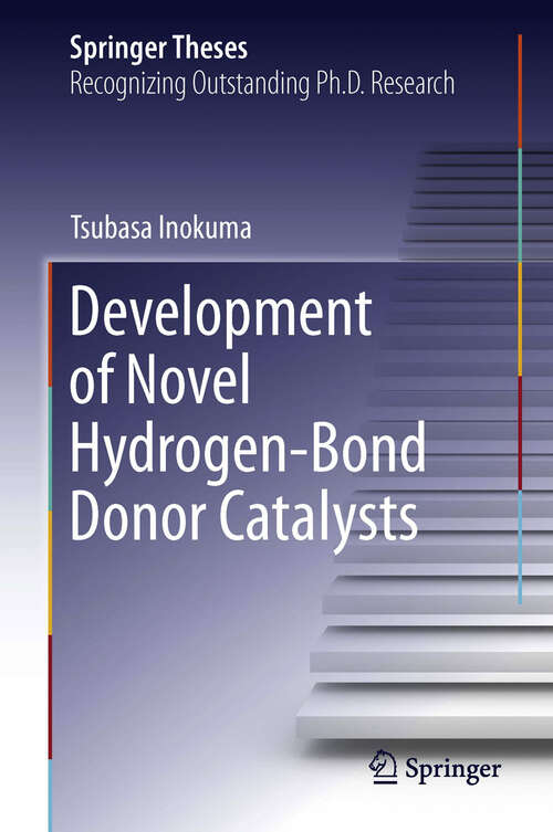 Book cover of Development of Novel Hydrogen-Bond Donor Catalysts