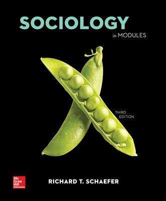 Book cover of Sociology in Modules, Third Edition