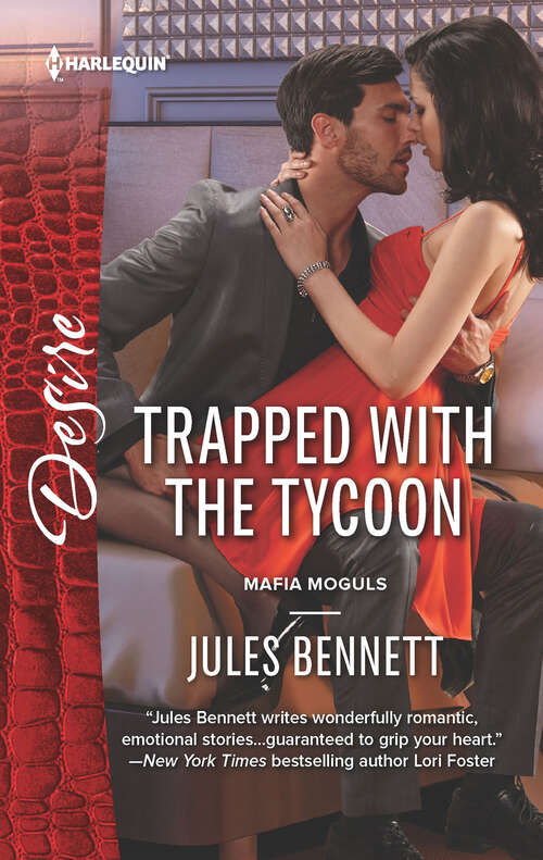 Book cover of Trapped with the Tycoon