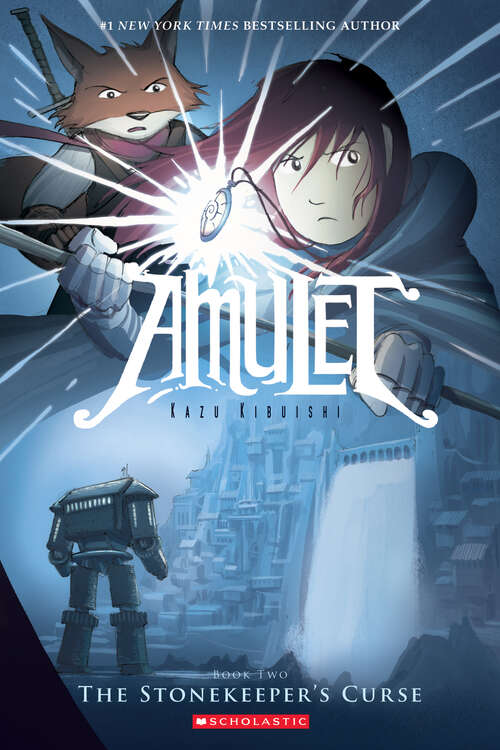 Book cover of The Stonekeeper's Curse: A Graphic Novel (Amulet #2)