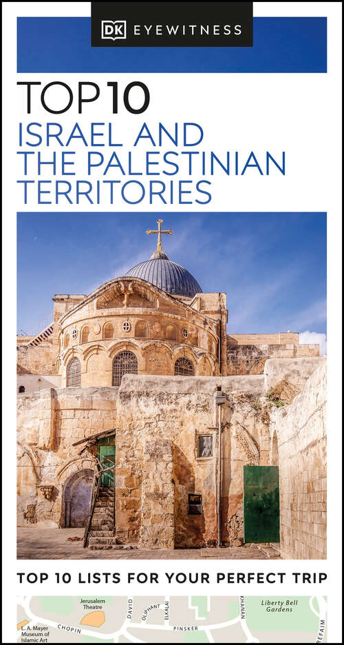Book cover of DK Eyewitness Top 10 Israel and Petra (Pocket Travel Guide)