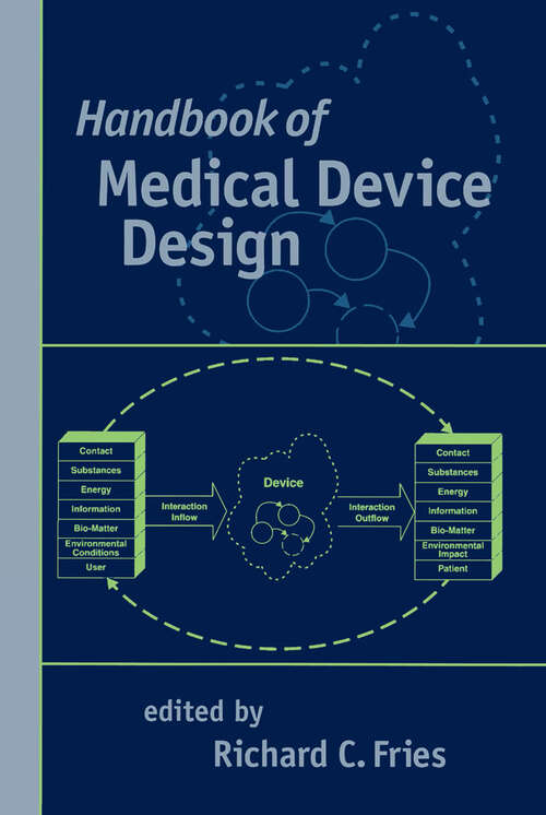 Book cover of Handbook of Medical Device Design (1)