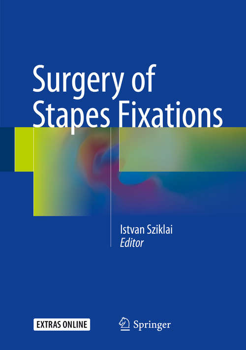 Book cover of Surgery of Stapes Fixations