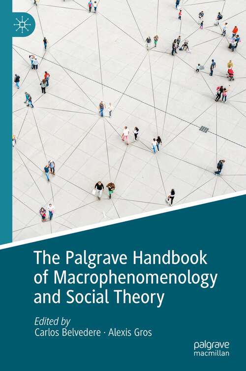 Book cover of The Palgrave Handbook of Macrophenomenology and Social Theory (1st ed. 2023)
