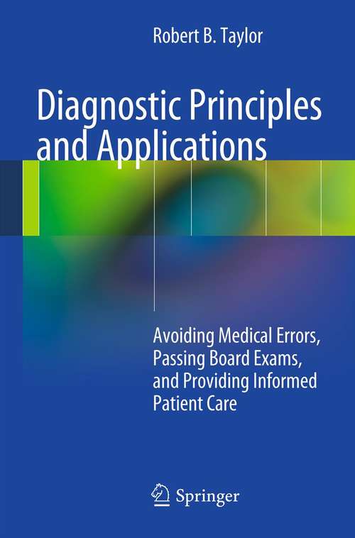 Book cover of Diagnostic Principles and Applications