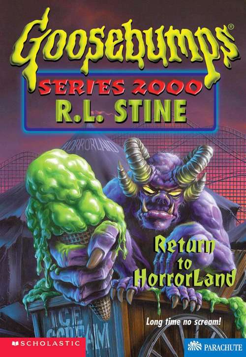 Book cover of Return to HorrorLand (Goosebumps Series 2000 #13)