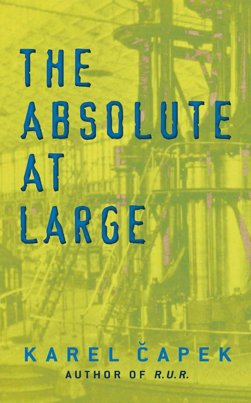 Book cover of The Absolute at Large (Bison Frontiers Of Imagination Ser.)
