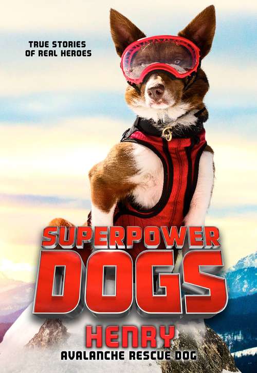 Book cover of Superpower Dogs: Avalanche Rescue Dog