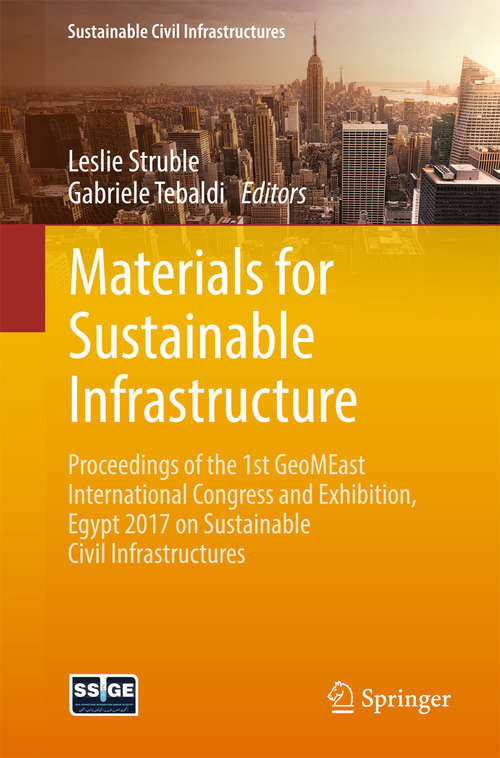 Book cover of Materials for Sustainable Infrastructure