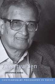 Book cover of Amartya Sen