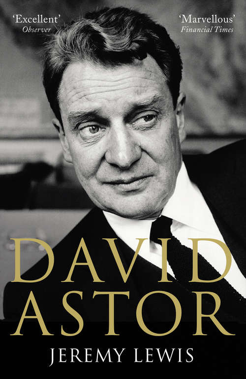 Book cover of David Astor