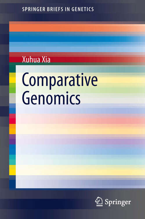 Book cover of Comparative Genomics