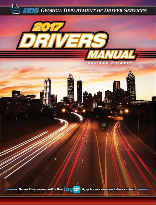 Book cover of Georgia 2017 Driver's Manual