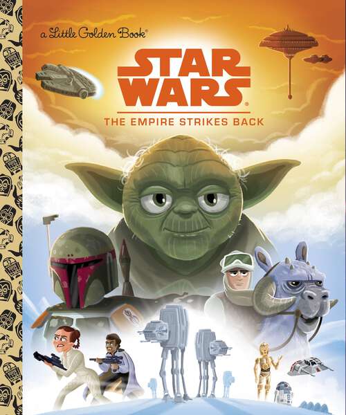 Book cover of Star Wars: The Empire Strikes Back (Little Golden Book)