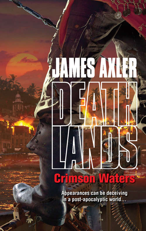 Book cover of Crimson Waters (Deathlands #106)