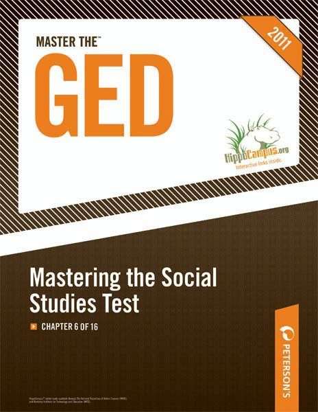 Book cover of Master the GED: Chapter 6 of 16