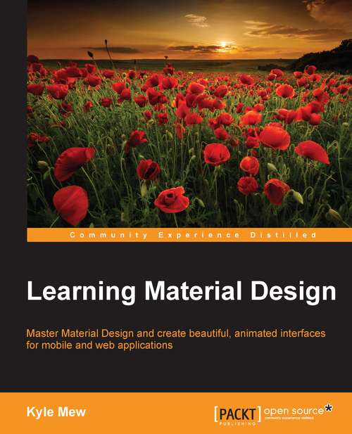 Book cover of Learning Material Design