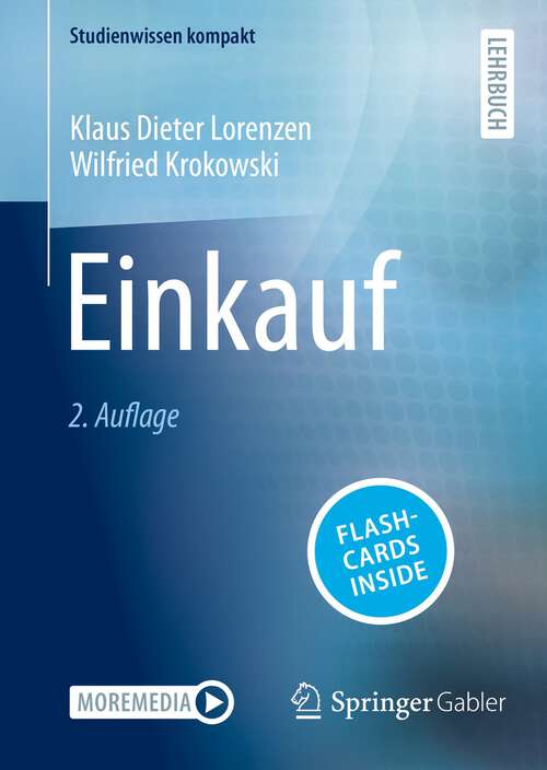 Book cover of Einkauf (2. Aufl. 2023) (Studienwissen kompakt)