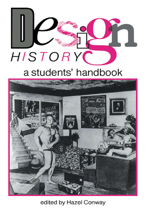 Book cover of Design History: A Students' Handbook
