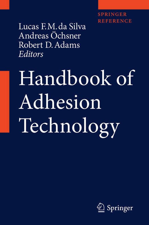 Book cover of Handbook of Adhesion Technology