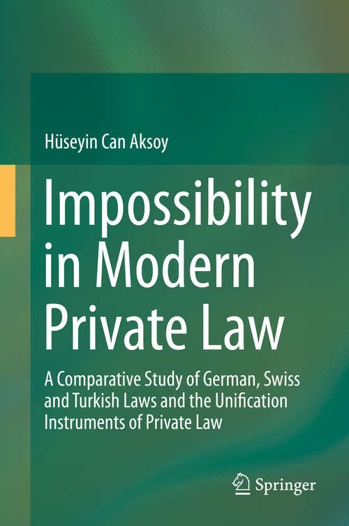Impossibility in Modern Private Law