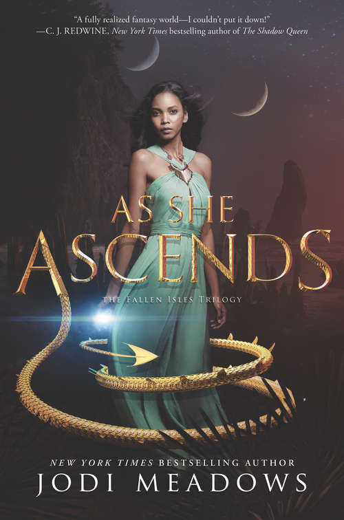 Book cover of As She Ascends (Fallen Isles #2)