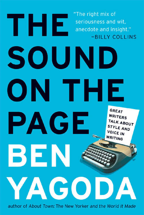 Book cover of The Sound on the Page: Style and Voice in Writing