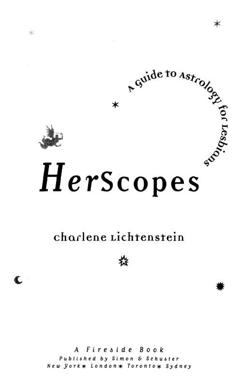 Book cover of HerScopes: A Guide to Astrology for Lesbians
