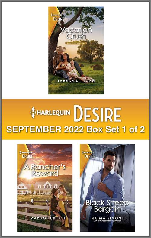 Book cover of Harlequin Desire September 2022 - Box Set 1 of 2 (Original)