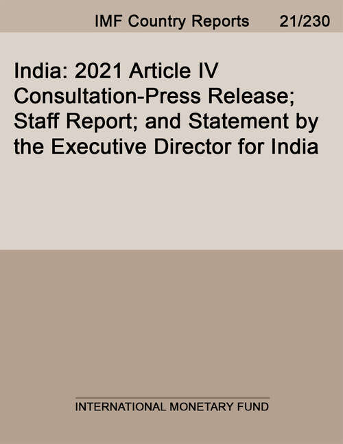 Book cover of India: A Survey By The Staff Of The International Monetary Fund (World Economic And Financial Surveys Ser.)