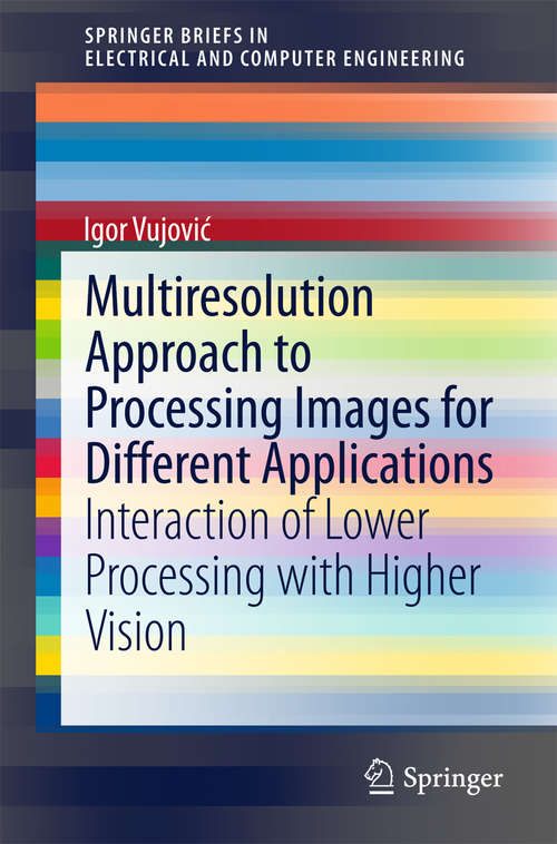 Book cover of Multiresolution Approach to Processing Images for Different Applications