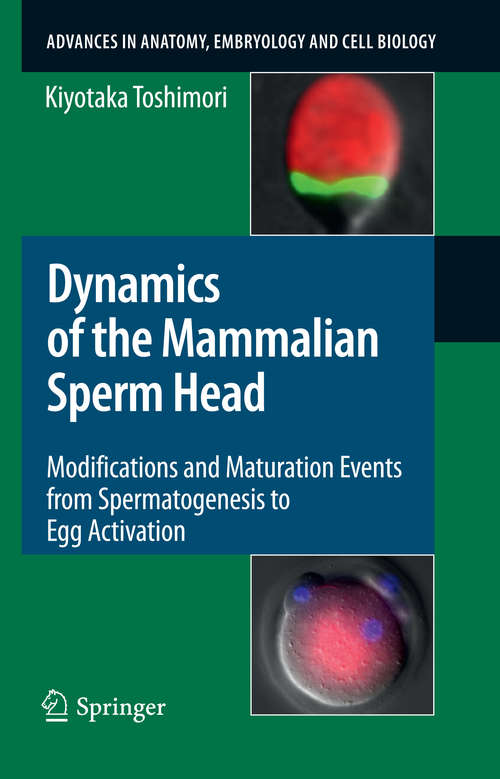 Book cover of Dynamics of the Mammalian Sperm Head