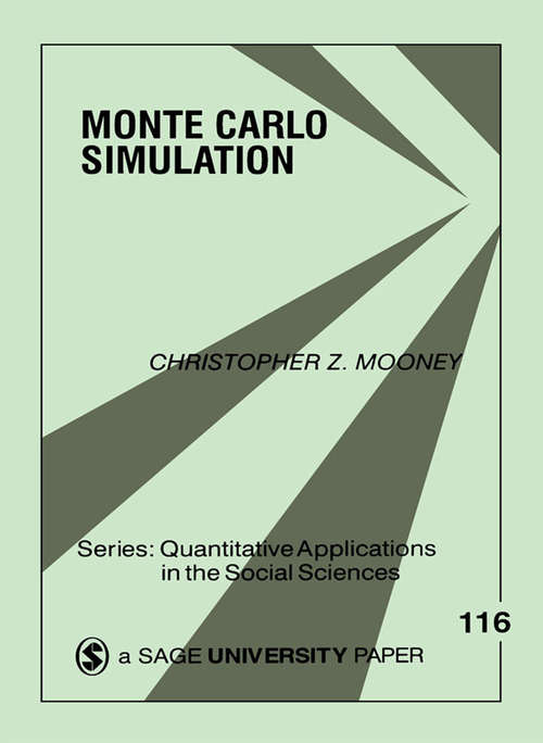 Book cover of Monte Carlo Simulation