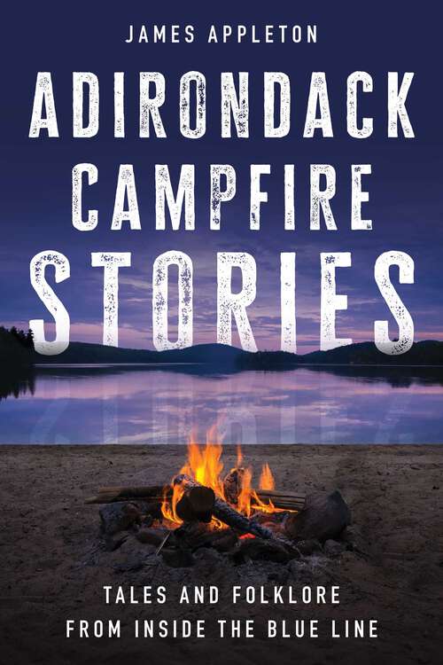 Book cover of Adirondack Campfire Stories: Tales and Folklore from Inside the Blue Line