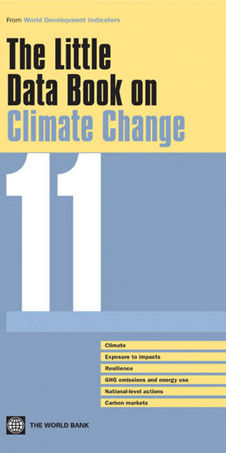 Book cover of The Little Data Book on Climate Change, 2011