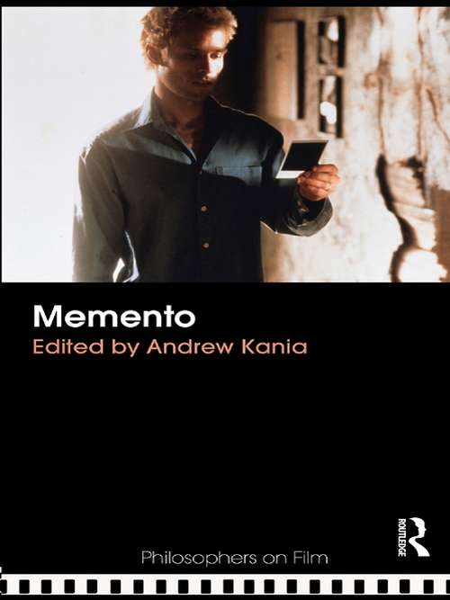 Book cover of Memento (Philosophers on Film)