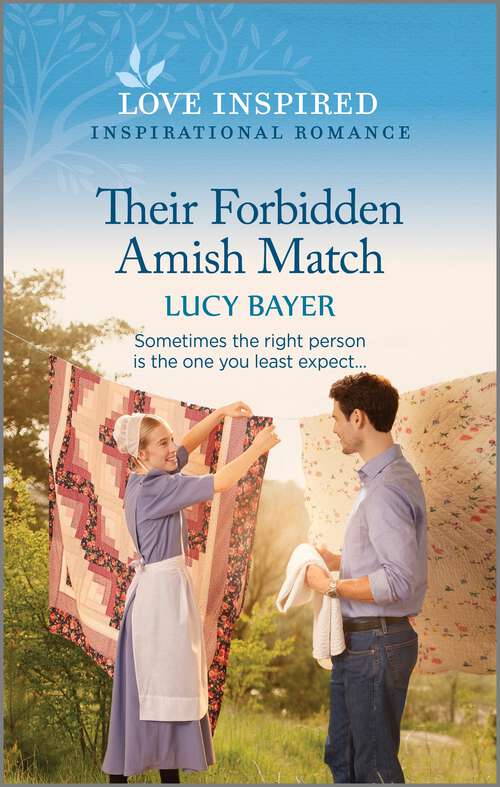 Book cover of Their Forbidden Amish Match: An Uplifting Inspirational Romance (Original)