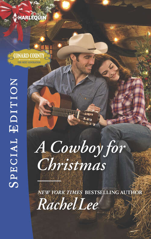 Book cover of A Cowboy for Christmas (Conard County: The Next Generation #26)