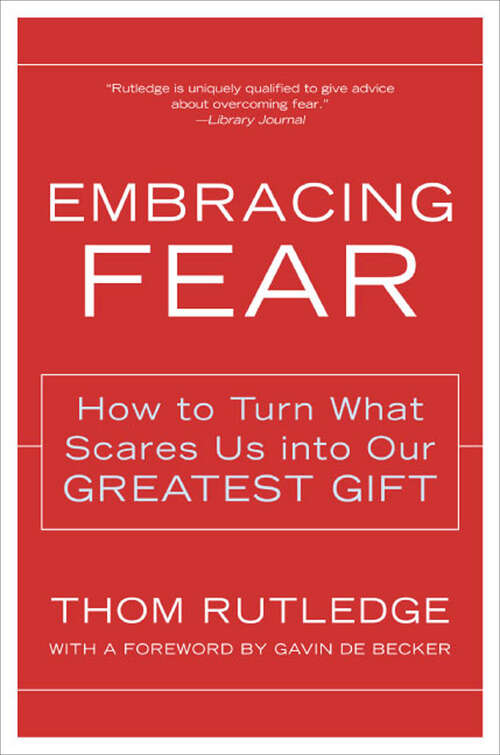 Book cover of Embracing Fear