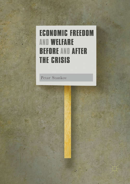 Book cover of Economic Freedom and Welfare Before and After the Crisis
