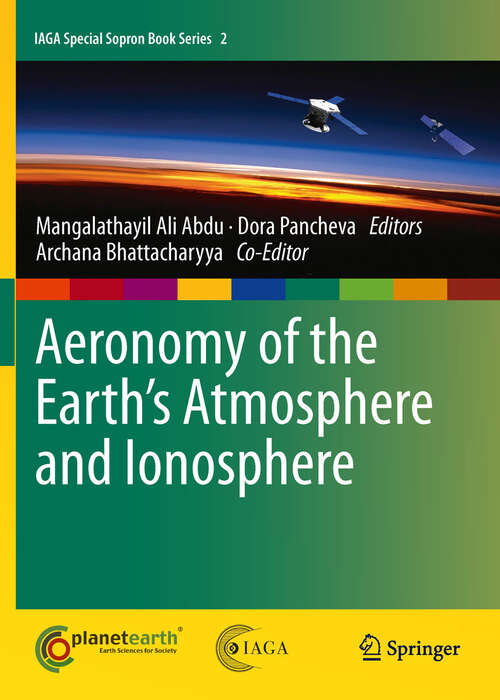 Book cover of Aeronomy of the Earth's Atmosphere and Ionosphere
